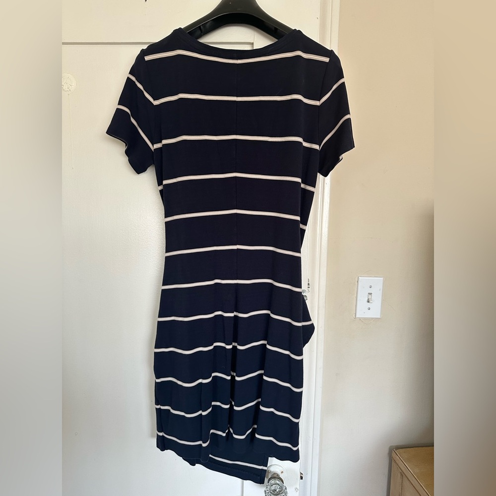 Club Monaco Faux Wrap Mini Dress - Picture 3 of 4